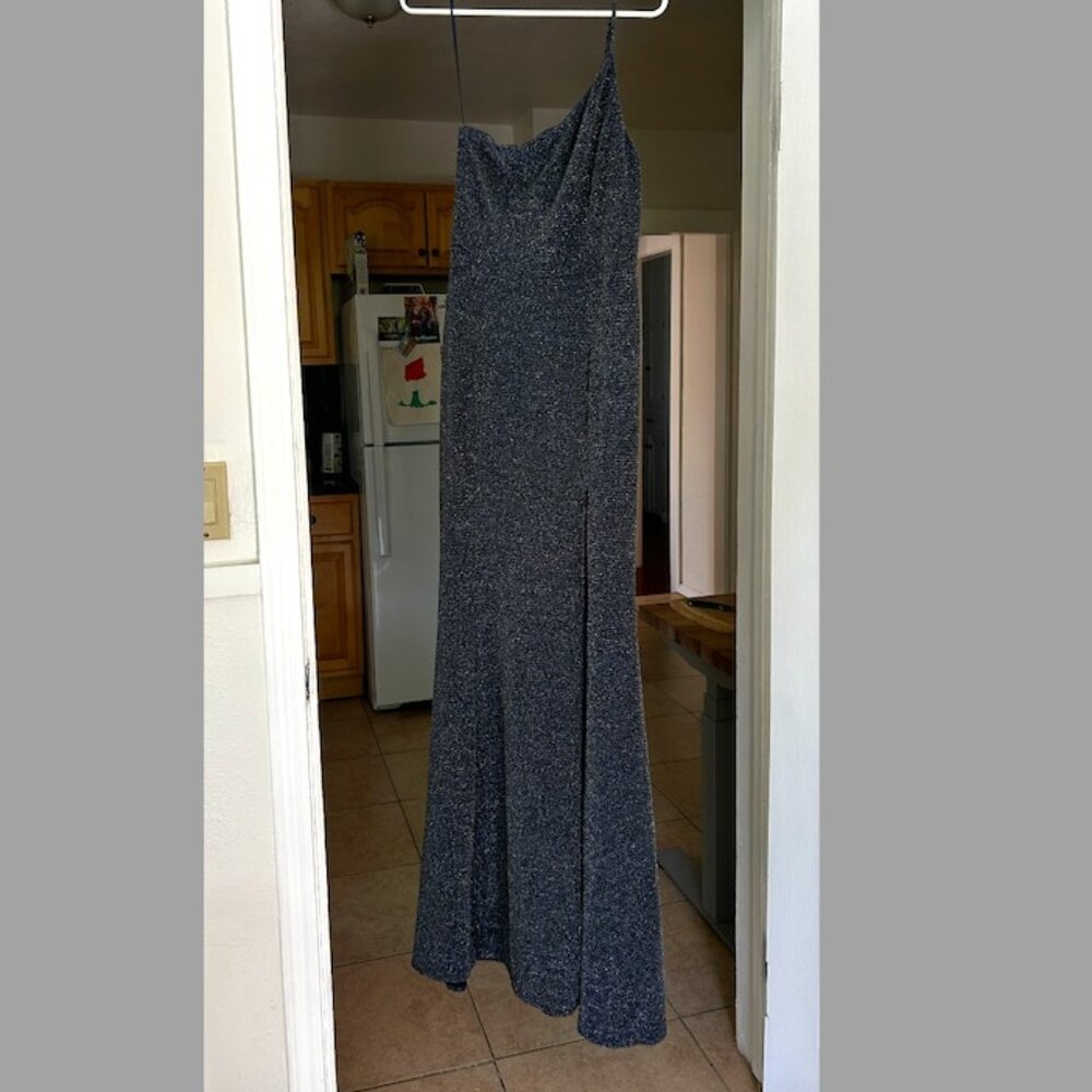 Maniju Blue Maxi Dress - M
